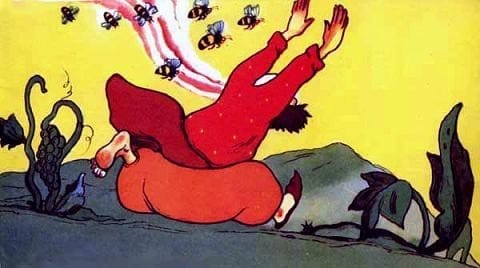 "Üç qarpız toxumu" nağılı
