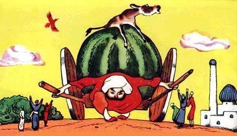 "Üç qarpız toxumu" nağılı