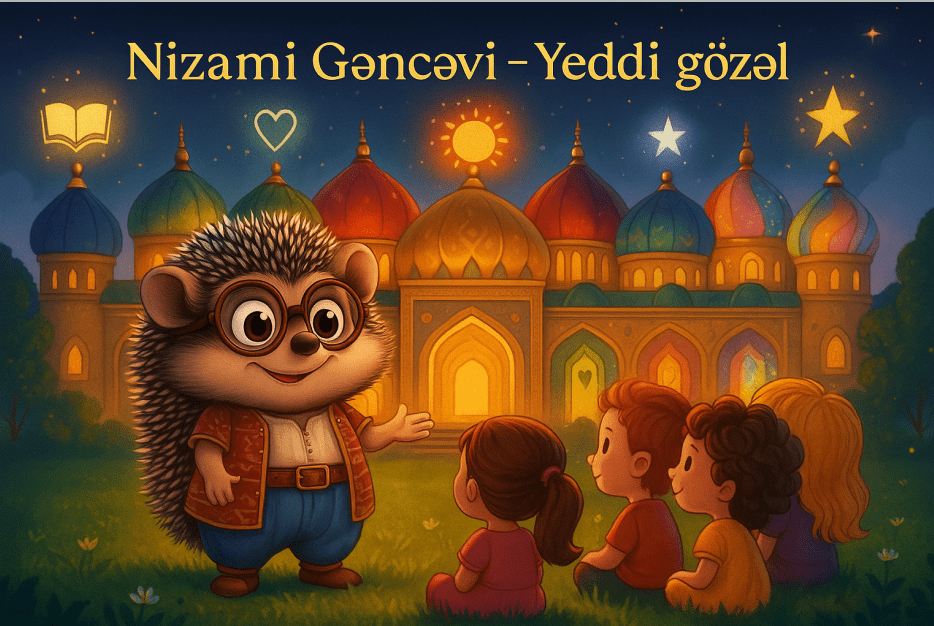 Nizami Ganjavi — “Seven Beauties” explained for kids